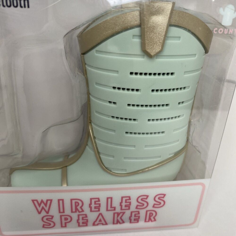COWBOY BOOT Bluetooth Wireless Novelty Speaker Target Bullseye Playground 2024